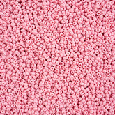 10/0 Preciosa PermaLux Seed Bead Dyed Chalk Light Pink Matte